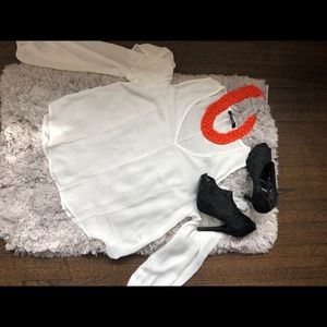 Cold shoulder blouse